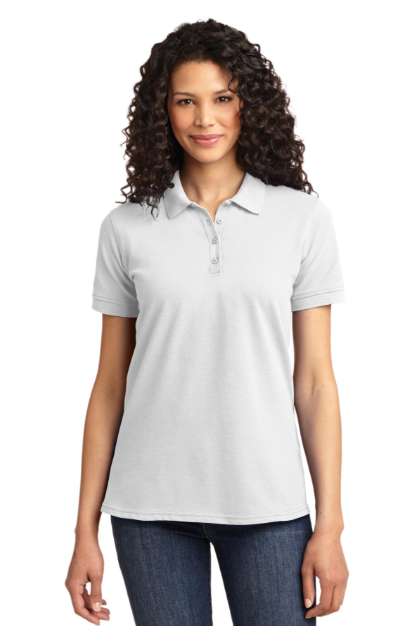 Ladies 50/50 Pique Polo