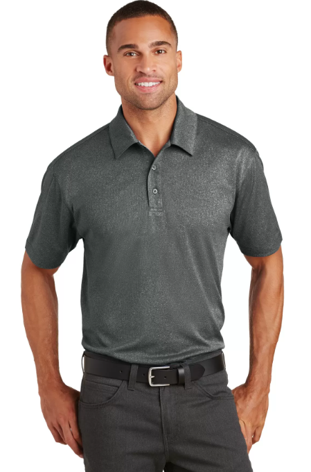 Mens Trace Heather Polo