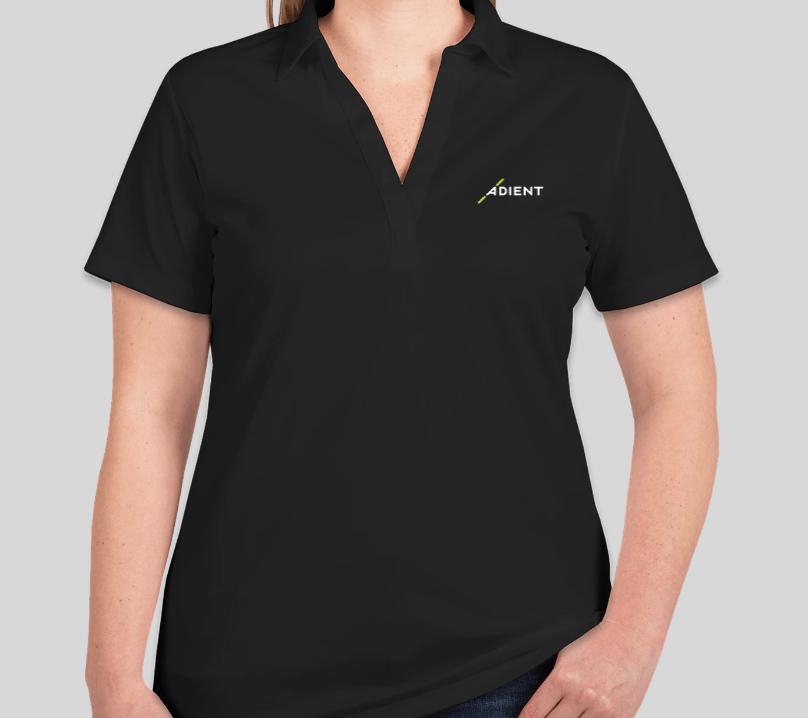 Ladies Silk Polo