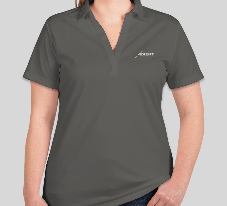 Ladies Silk Polo