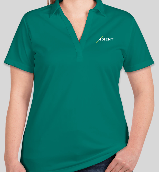 Ladies Silk Polo