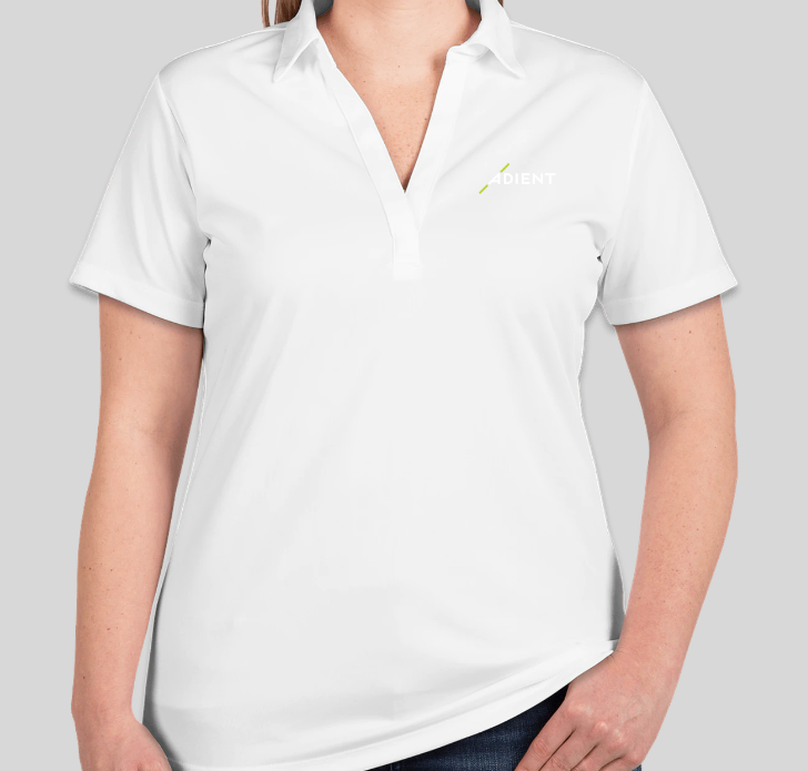 Ladies Silk Polo