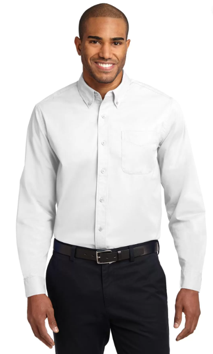 Mens Long Sleeve Button-down